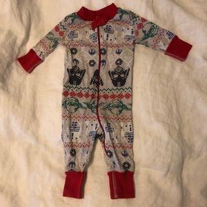 Hanna Star Wars Holiday Winter Jams Sz 50 0-6m